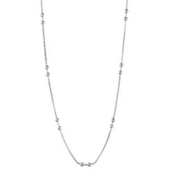 Camilla Halskæde, Silver Plated, 42 cm