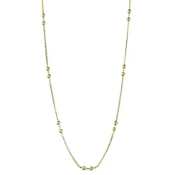 Camille Halskæde, Gold Plated, 42 cm