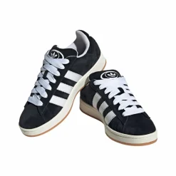 Campus 00s Sneakers, Core Black/Cloud White/Off White, 40 2/3