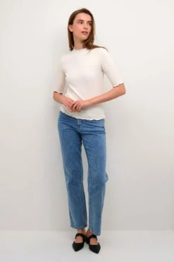 CandaceKB T-shirt, White, XS