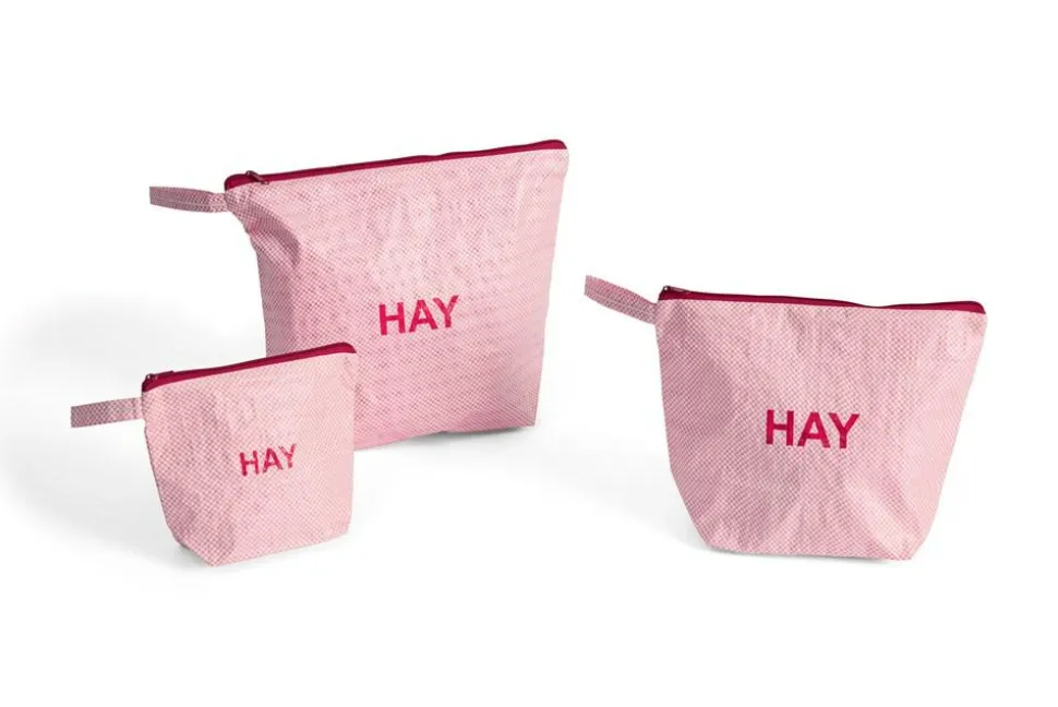 Candy Mono 3-pak Toilettaske, Light Pink