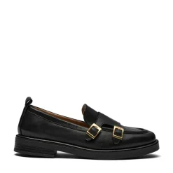 Cantina Loafers, Black/Gold, 38