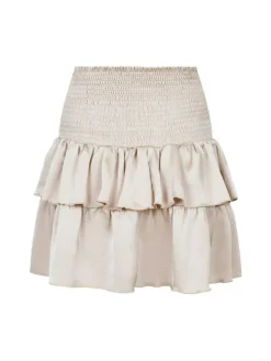 Carin Heavy Sateen Nederdel, Champagne, 36