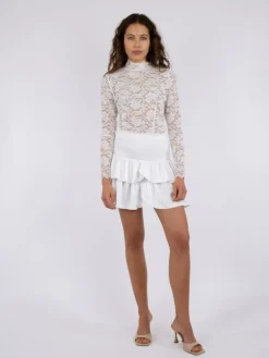 Carin R Nederdel, White, 42