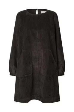 CarlaLL Kort Kjole, Dark Mokka, S
