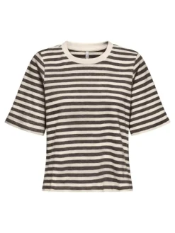 Carlina T-shirt, Chocolate Torte/Birch, M