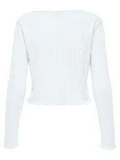 Carlotta String Cardigan, White, XL