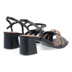 Carmen Højhælede Sandaler, Black, 39