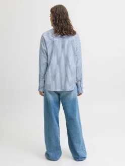 Caro Poplin Skjorte, Skyway, M