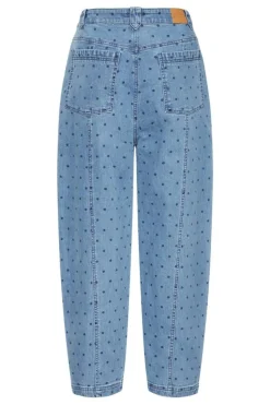 Caroline Jeans, Medium Blue w. Dot, 42
