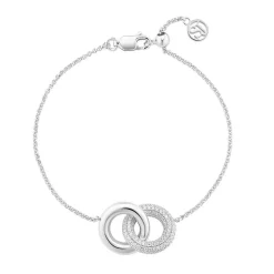 Carrara Armbånd, Silver, 18 cm