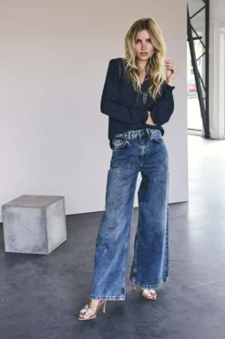 CarynCC Skjorte, Navy, S