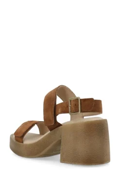 Casemily Velcro Sandaler, Toffee, 38