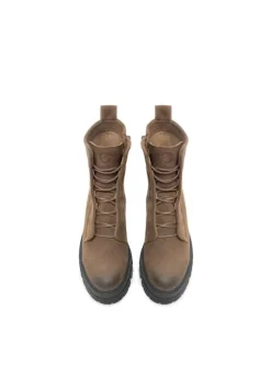 Casjida Støvler, Taupe Suede, 40