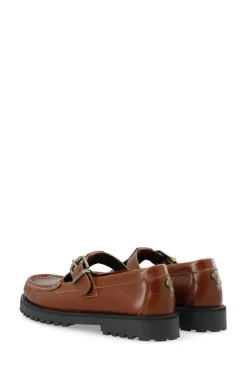 CASLena Mary Jane Bistrol Sko, Cognac, 39