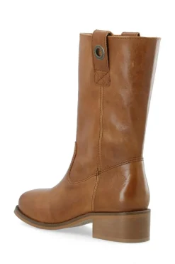 CASVilma Mid Cut Støvler, Cognac, 39