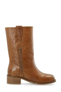 CASVilma Mid Cut Støvler, Cognac, 39