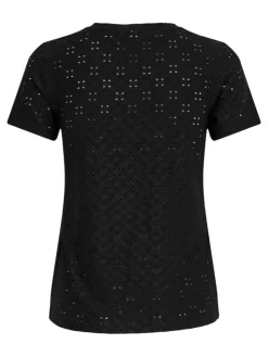 Cathinka Bluse, Black, XS