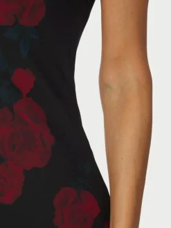 Celinie Rose Kjole, Black, 34