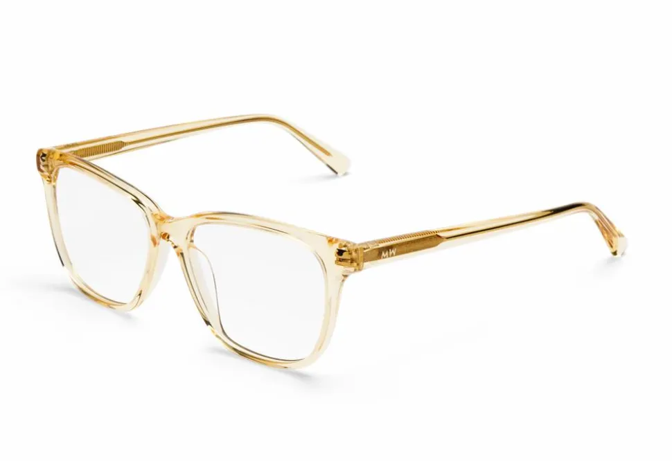 Charlie Blue Light Briller, Champagne, One size