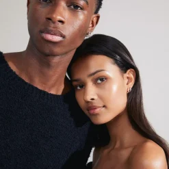 Charm Creoler, Silver Plated