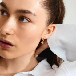 Charmaine Creoler, Gold Plated