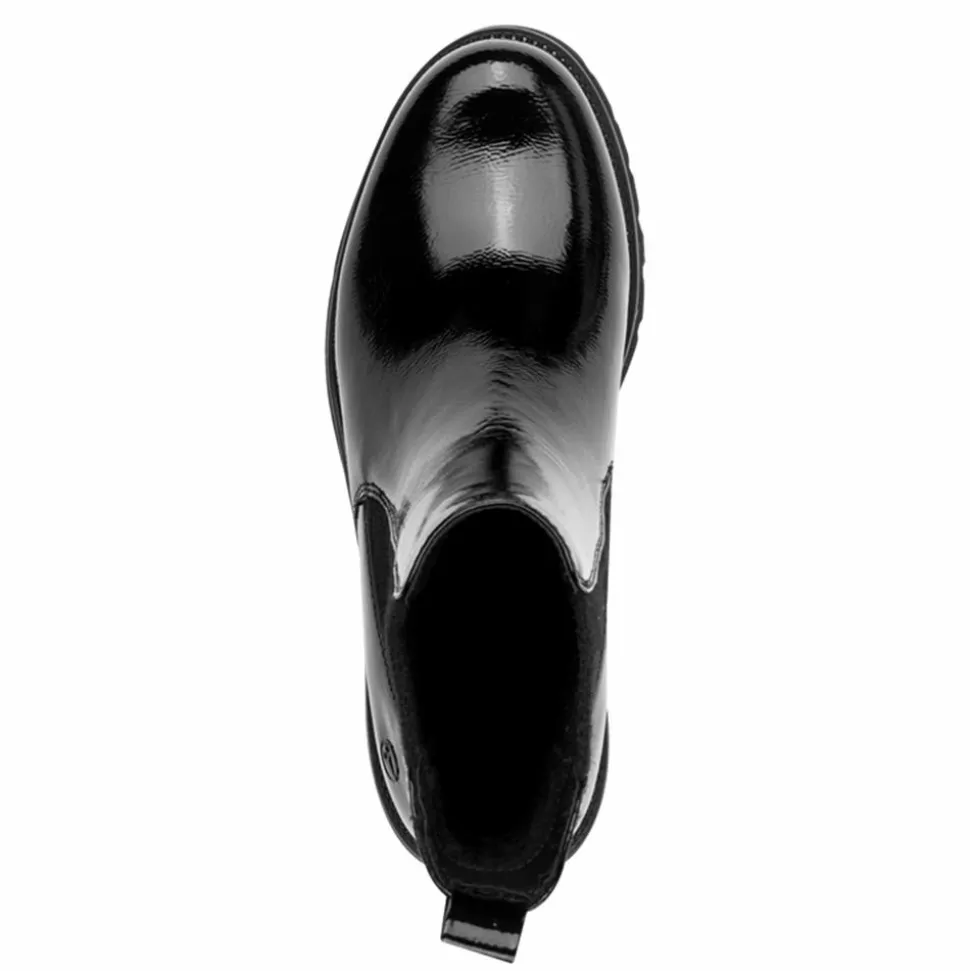 Chelseastøvler, Black Patent, 38