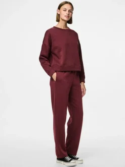 Chilli Straight Sweatpants, Tawny Port, S