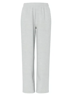 Chilli Straight Sweatpants, Light Grey Melange, L
