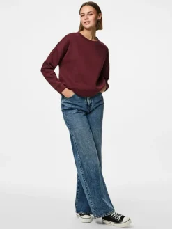 Chilli Sweatshirt, Tawny Port, XS