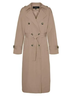 Chloe Trenchcoat, Silver Mink, XL