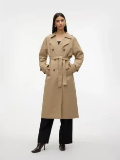 Chloe Trenchcoat, Silver Mink, XL