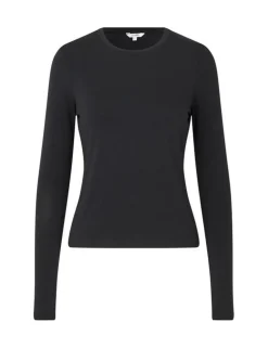 Christina-M Langærmet T-shirt, Sort, XL