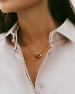 Chunky Eternal Halskæde, Gold, 42-45 cm