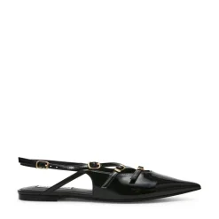 Cianna Slingback Ballerinasko, Black Patent, 40
