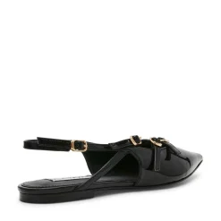 Cianna Slingback Ballerinasko, Black Patent, 40