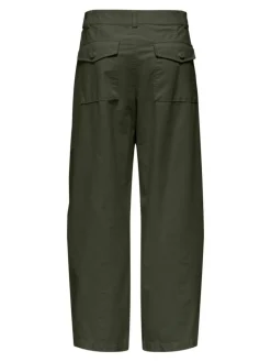 Clair Barrel Bukser, Kambaba, M/L32