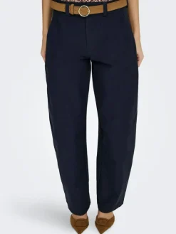 Clair Barrel Bukser, Night Sky, XL/L32