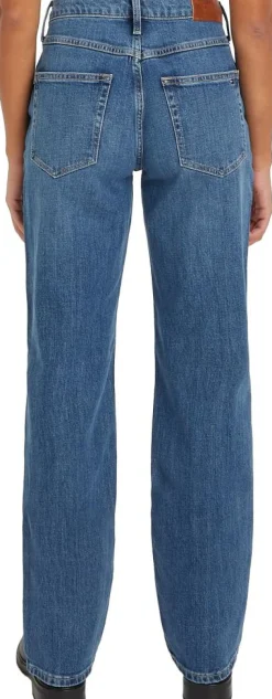 Classic Straight Jeans, Nos Mid Blue, W26/L32
