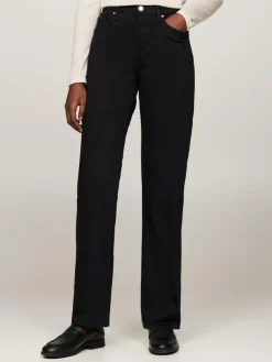 Classic Straight Jeans, Stay Black, W29/L32