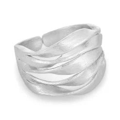 Cleo Ring, Silverplated
