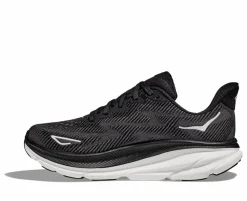 Clifton 9 Sneakers, Black/White, 38 2/3
