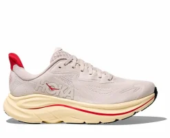 Clifton 10 Sneakers, Stucco/Cerise, 41 1/3