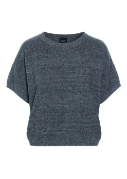 Cloud Cashmere Strikbluse, Salt 'N Pepa, L