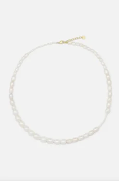 Cloud Halskæde, Gold Plated, 42-44.5+2.5 cm