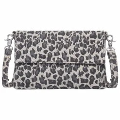 Clutch, Grey Leo Print