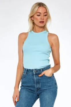 Coco Tank Top, Acqua, XS