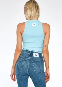 Coco Tank Top, Acqua, XS