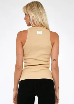 Coco Tank Top, Sand, XS