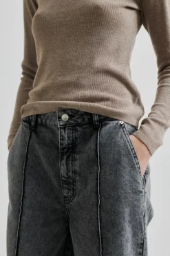 Columdore Denim Bukser, Denim Grey, S